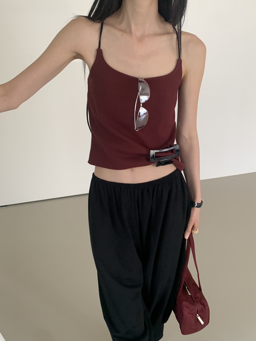 VAARA東大門實拍女裝新品熱賣休閑人氣26春夏吊帶背心不含內搭VAARA吊帶/背心
