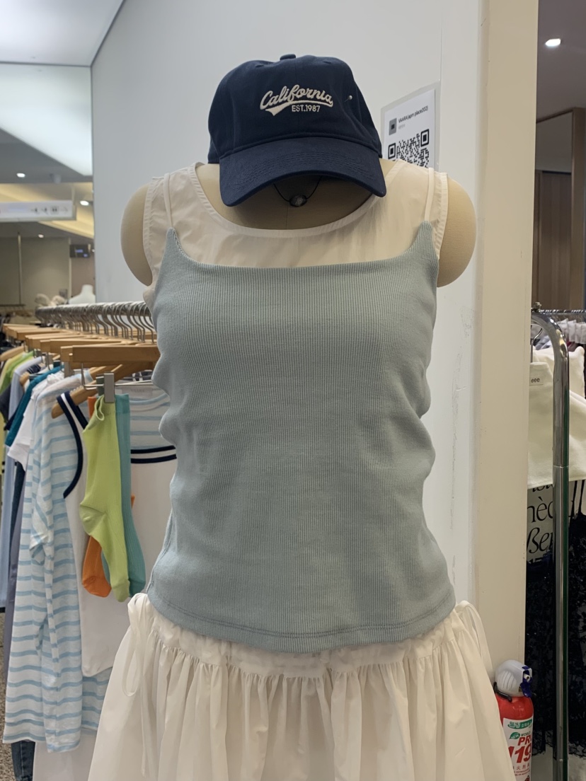 VAARA東大門實拍女裝新品熱賣休閑人氣26春夏吊帶背心不含內搭VAARA吊帶/背心圖色1