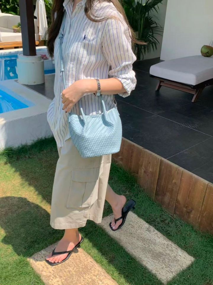 TROUVAILLE韓國直郵女士新款人氣推薦真品單肩斜跨包含小包TROUVAILLE單肩/斜跨包