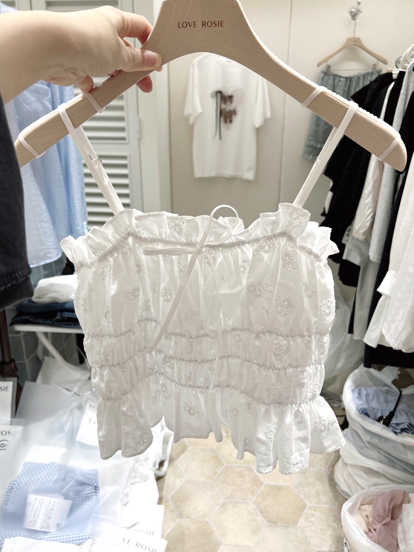 LOVE ROSIE東大門實拍女士新款熱賣職業真品吊帶背心蕾絲LOVE ROSIE吊帶/背心