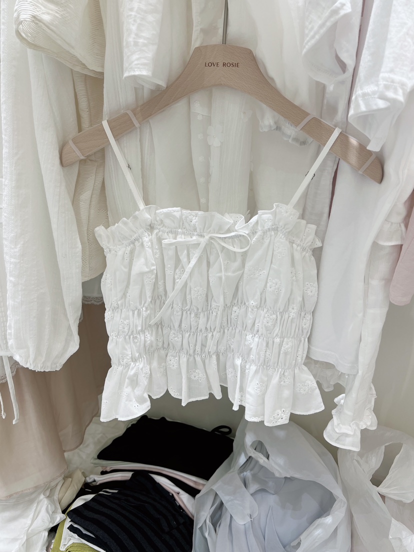 LOVE ROSIE東大門實拍女士新款熱賣職業真品吊帶背心蕾絲LOVE ROSIE吊帶/背心圖色1