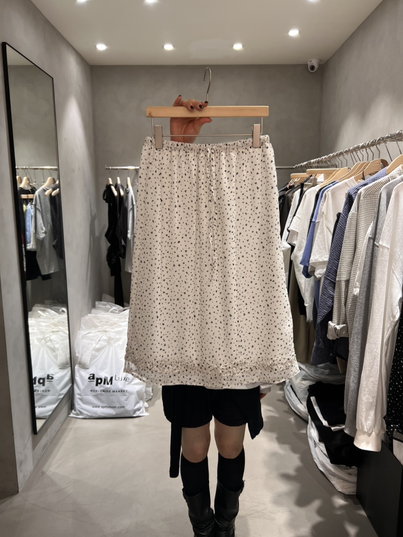 X-MOOD韓國直郵女士新品熱賣推薦人氣時尚休閑半身裙中短裙X-MOOD半身裙/中短裙圖色1