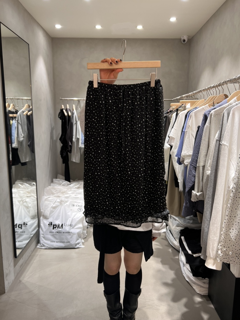 X-MOOD韓國直郵女士新品熱賣推薦人氣時尚休閑半身裙中短裙X-MOOD半身裙/中短裙圖色2