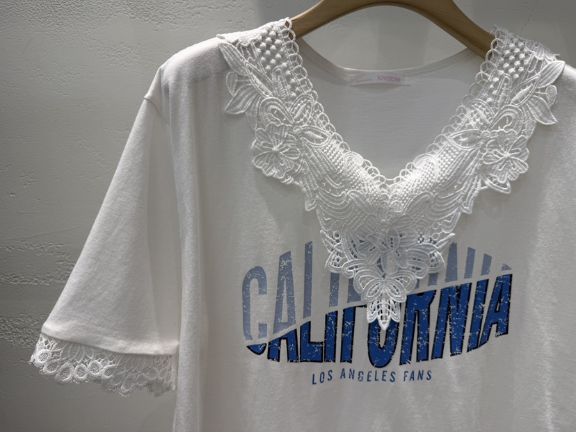 LOVABLE韓國直郵女裝新款職業26春夏人氣熱賣時尚休閑T恤LOVABLET恤