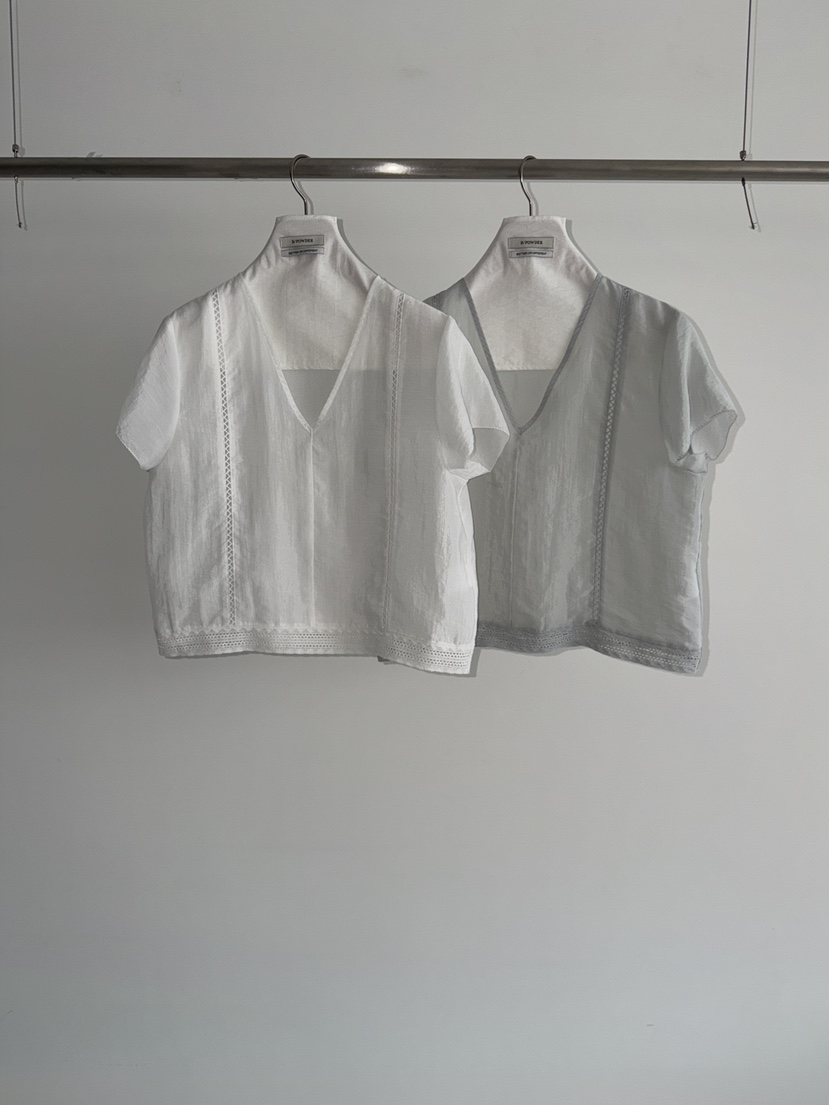 BAKING POWDER韓國代購女裝新款職業真品26春夏襯衫蕾絲衫BAKING POWDER襯衫/蕾絲衫