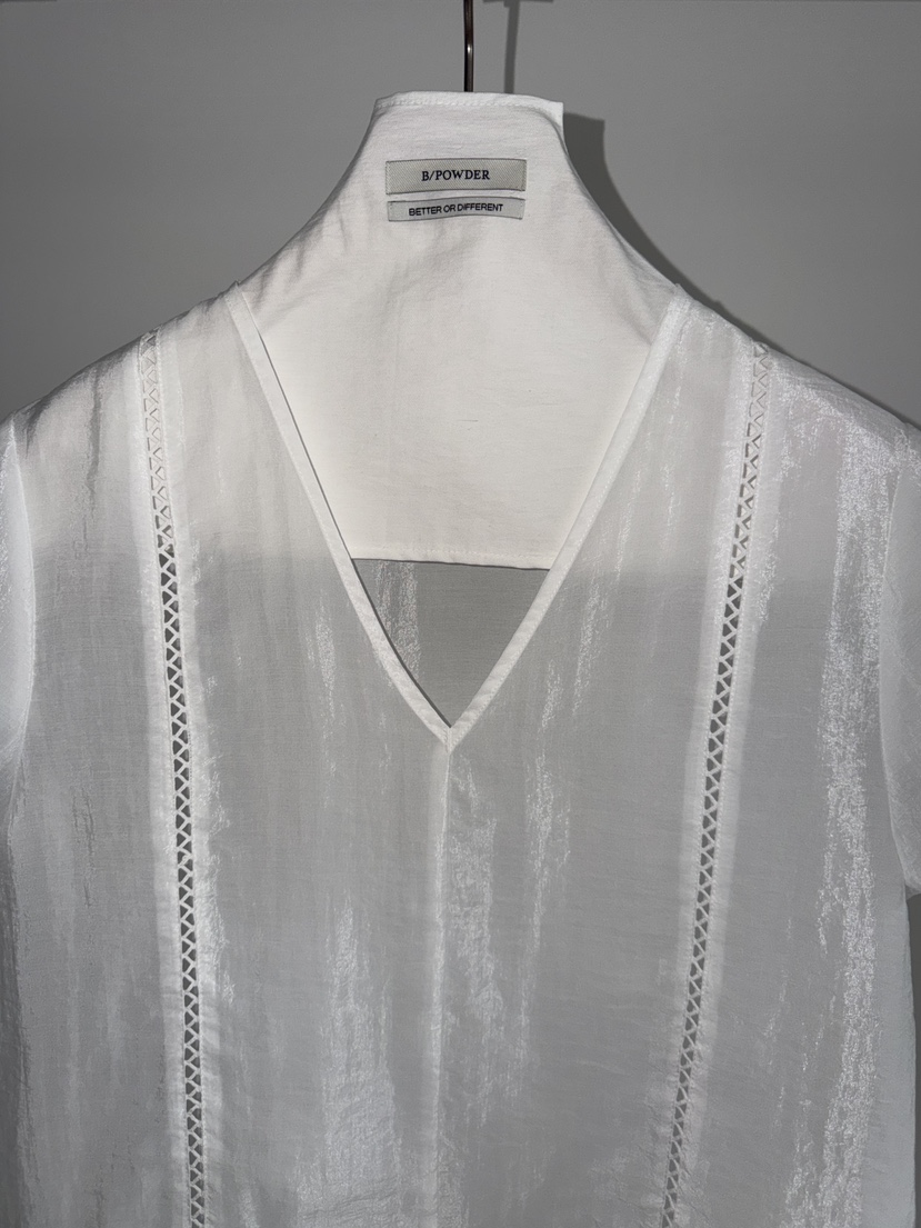 BAKING POWDER韓國代購女裝新款職業真品26春夏襯衫蕾絲衫BAKING POWDER襯衫/蕾絲衫