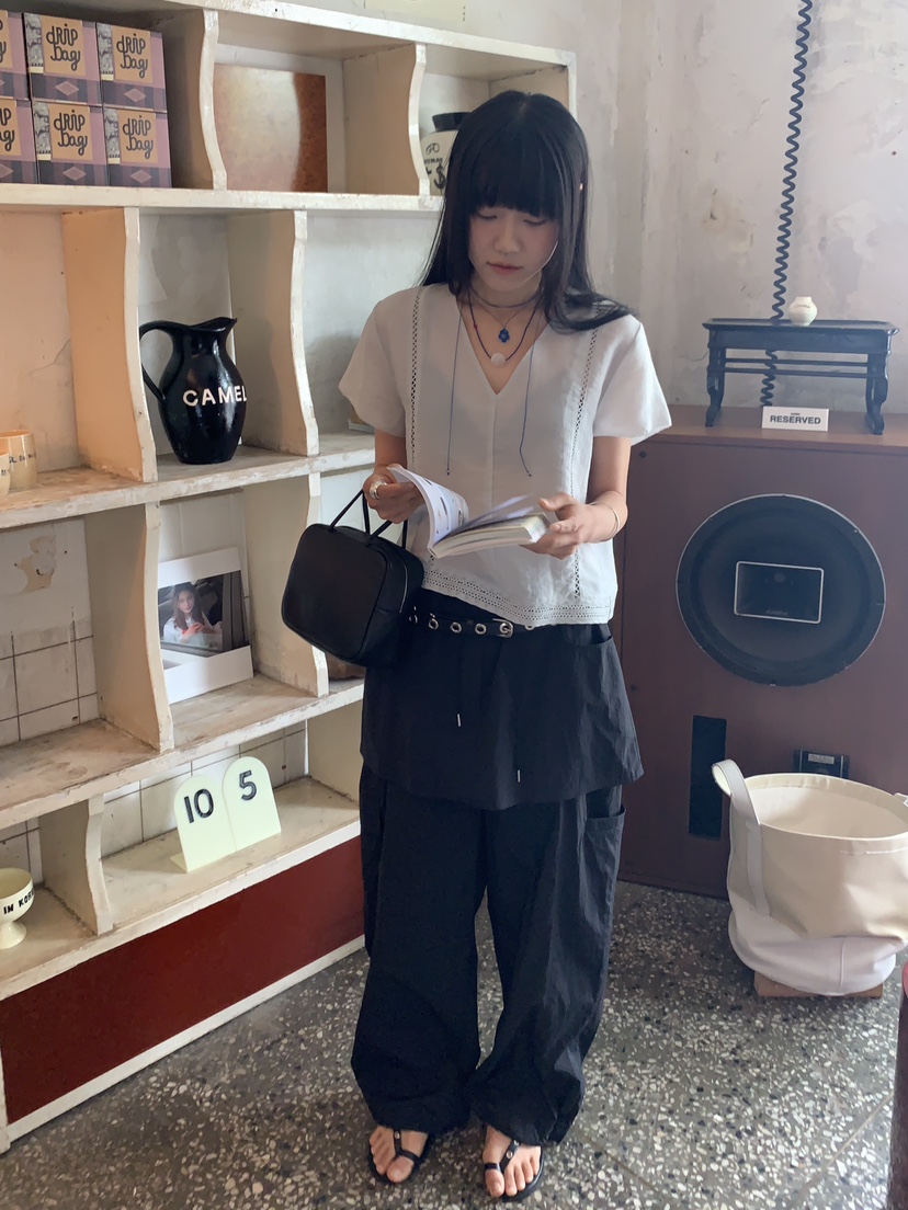 BAKING POWDER韓國代購女裝新款職業真品26春夏襯衫蕾絲衫BAKING POWDER襯衫/蕾絲衫