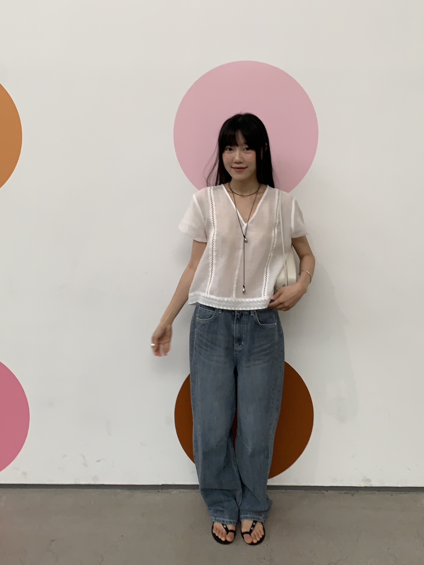 BAKING POWDER韓國代購女裝新款職業真品26春夏襯衫蕾絲衫BAKING POWDER襯衫/蕾絲衫