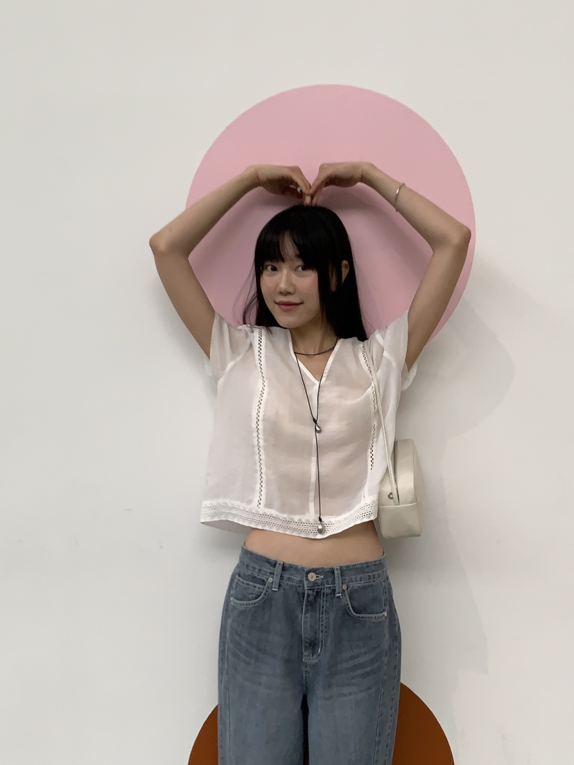 BAKING POWDER韓國代購女裝新款職業真品26春夏襯衫蕾絲衫BAKING POWDER襯衫/蕾絲衫