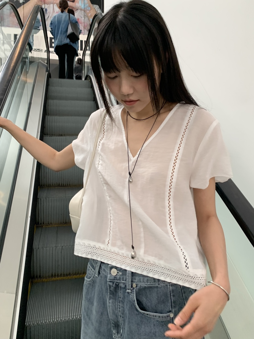 BAKING POWDER韓國代購女裝新款職業真品26春夏襯衫蕾絲衫BAKING POWDER襯衫/蕾絲衫