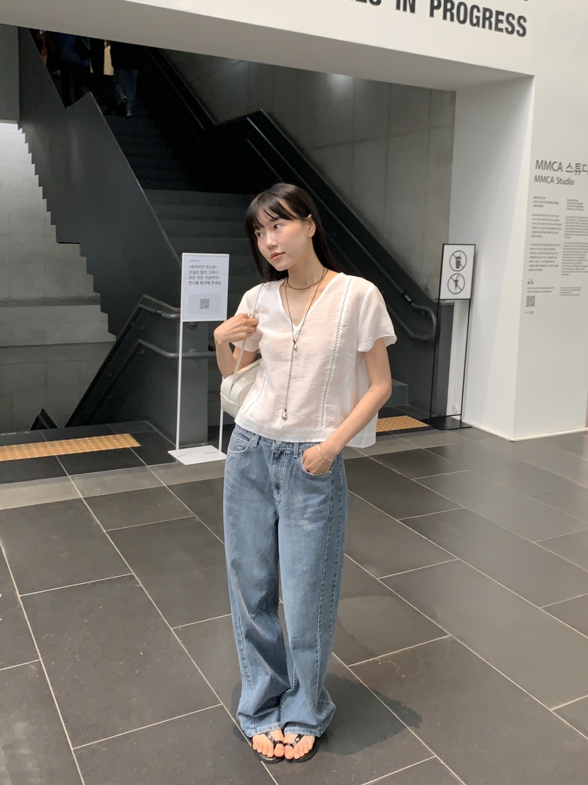 BAKING POWDER韓國代購女裝新款職業真品26春夏襯衫蕾絲衫BAKING POWDER襯衫/蕾絲衫