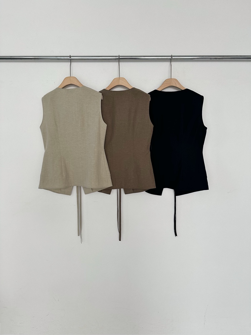 2ND GATE韓國直郵女裝新品真品職業休閑26春夏推薦時尚馬甲2ND GATE馬甲