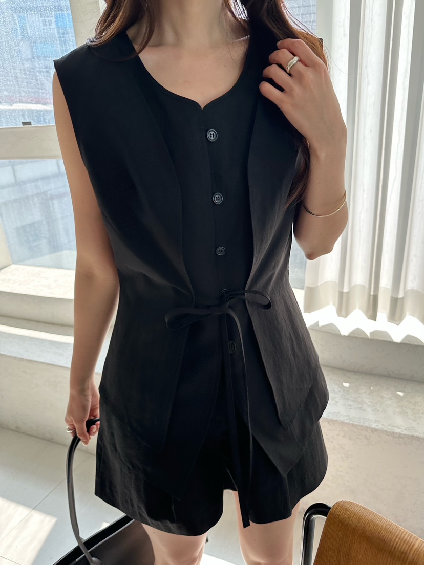 2ND GATE韓國直郵女裝新品真品職業休閑26春夏推薦時尚馬甲2ND GATE馬甲