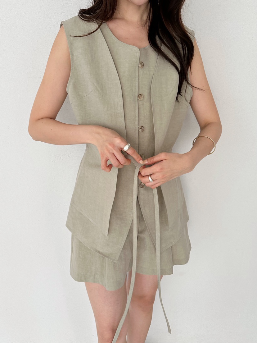 2ND GATE韓國直郵女裝新品真品職業休閑26春夏推薦時尚馬甲2ND GATE馬甲