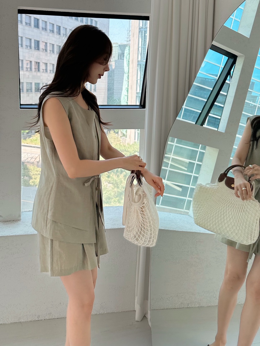 2ND GATE韓國直郵女裝新品真品職業休閑26春夏推薦時尚馬甲2ND GATE馬甲