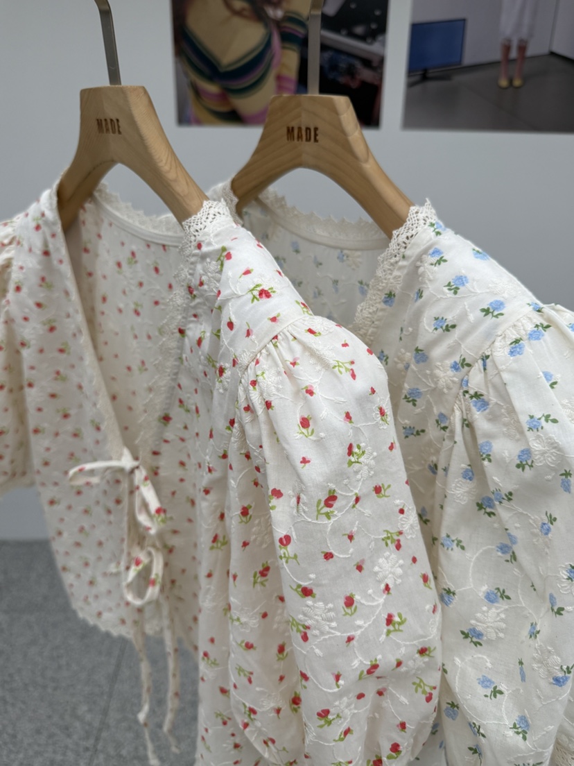 MADE-P韓國代購女士新品熱賣真品推薦26春夏職業襯衫蕾絲衫MADE-P襯衫/蕾絲衫