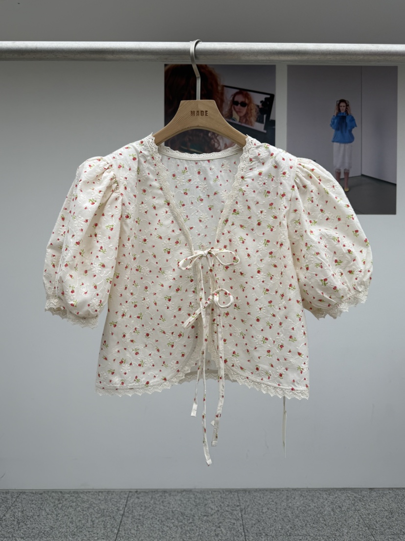 MADE-P韓國代購女士新品熱賣真品推薦26春夏職業襯衫蕾絲衫MADE-P襯衫/蕾絲衫圖色1