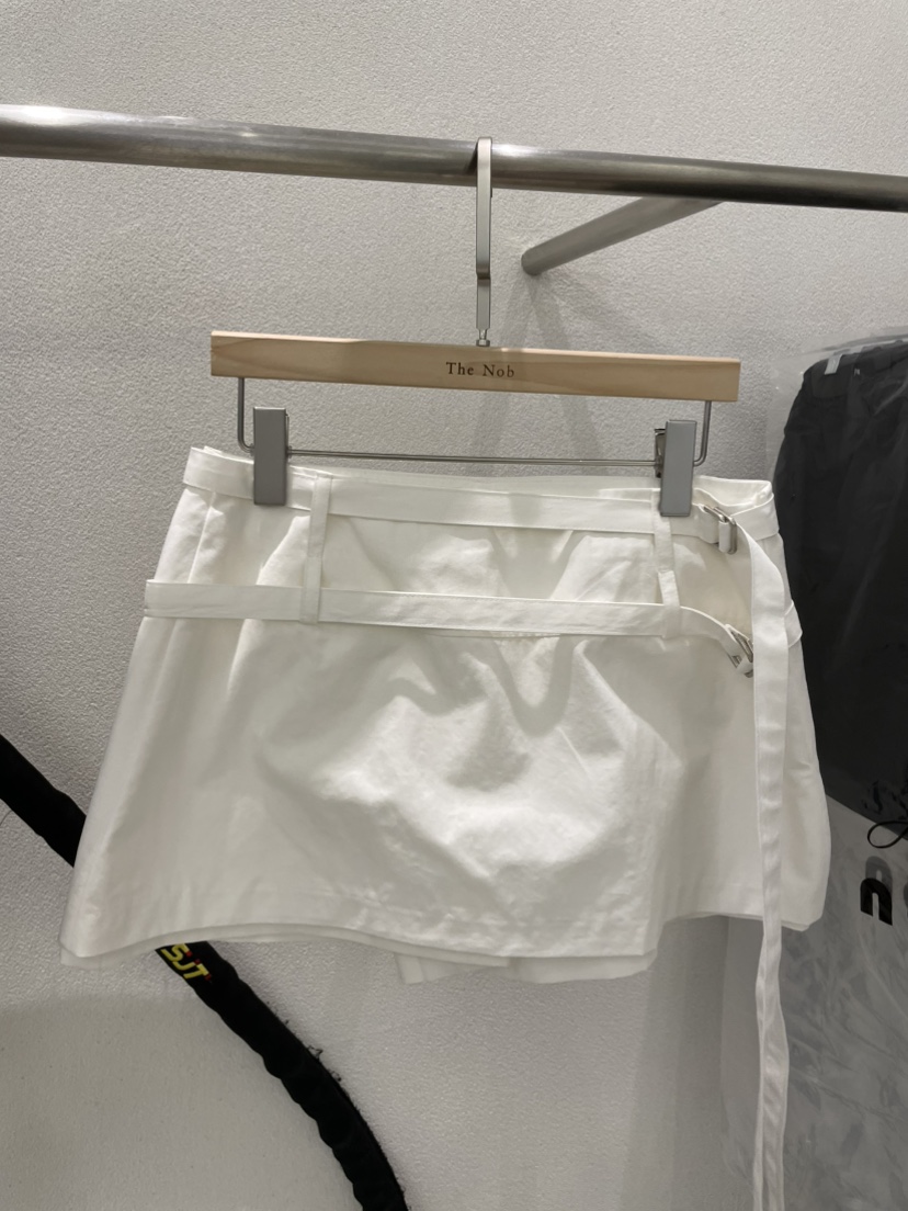 NOB東大門直郵女士新款休閑時尚熱賣職業真品26春夏裙褲腰帶The Nob裙褲圖色2