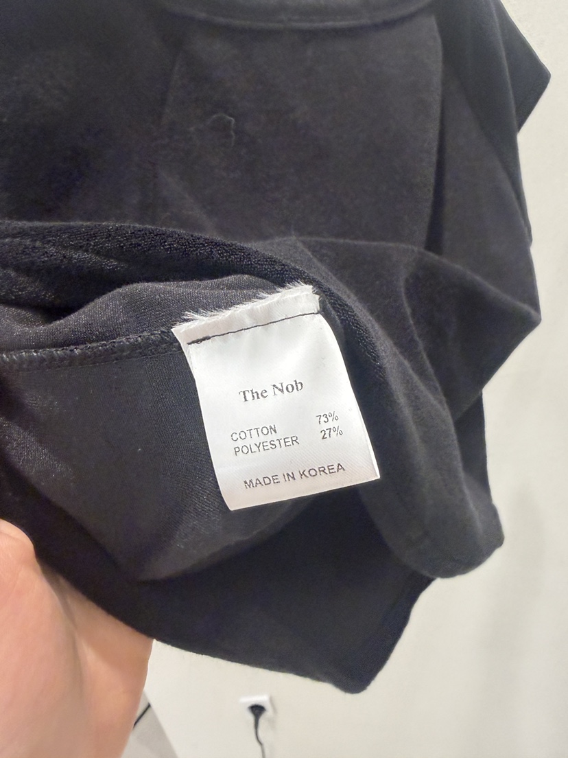 NOB韓國直郵女裝新品真品人氣熱賣26春夏休閑時尚職業T恤The NobT恤