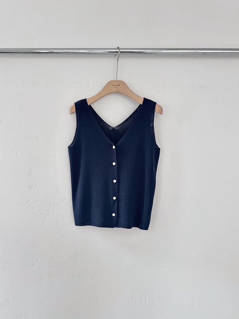 2ND GATE東大門實拍女士新款熱賣26春夏推薦職業吊帶背心2ND GATE吊帶/背心圖色2