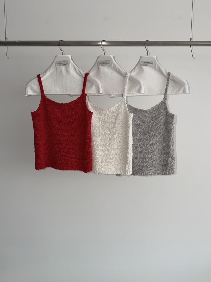 BAKING POWDER東大門代購女裝新品26春夏真品職業吊帶背心BAKING POWDER吊帶/背心