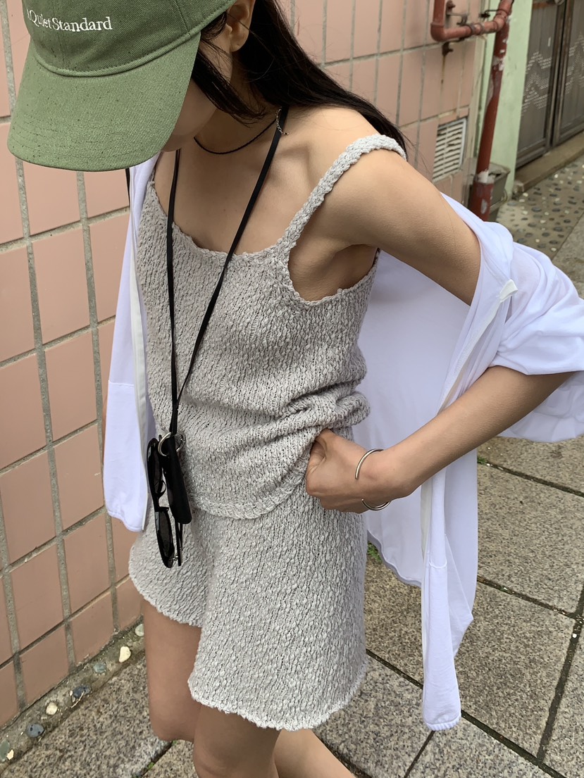 BAKING POWDER東大門代購女裝新品26春夏真品職業吊帶背心BAKING POWDER吊帶/背心