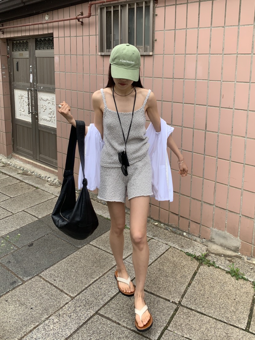 BAKING POWDER東大門代購女裝新品26春夏真品職業吊帶背心BAKING POWDER吊帶/背心