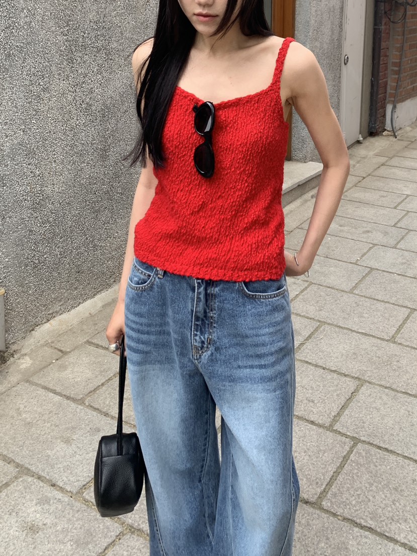 BAKING POWDER東大門代購女裝新品26春夏真品職業吊帶背心BAKING POWDER吊帶/背心