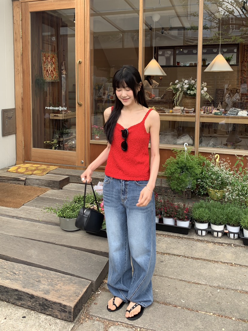 BAKING POWDER東大門代購女裝新品26春夏真品職業吊帶背心BAKING POWDER吊帶/背心