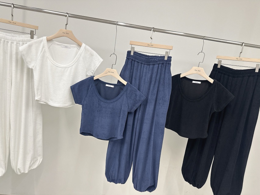 NOB東大門實拍女裝新款真品推薦休閑熱賣時尚26春夏休閑褲The Nob休閑褲