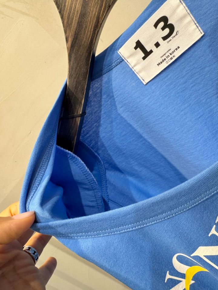 1.3韓國直郵女士新品時尚人氣熱賣真品休閑職業推薦26春夏T恤1.3T恤