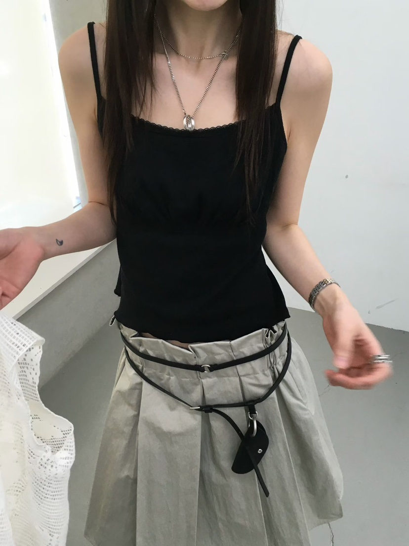 MINIMUZE東大門實拍女裝新款休閑推薦熱賣職業人氣吊帶背心MINIMUZE吊帶/背心