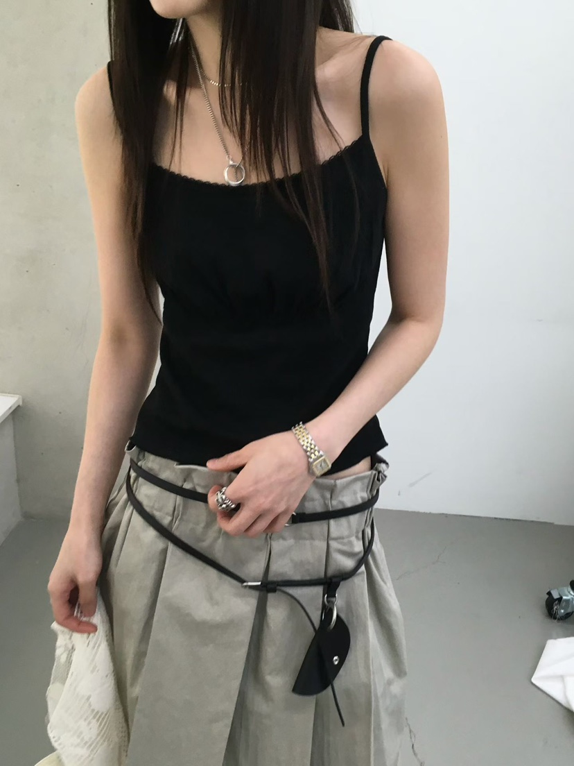 MINIMUZE東大門實拍女裝新款休閑推薦熱賣職業人氣吊帶背心MINIMUZE吊帶/背心