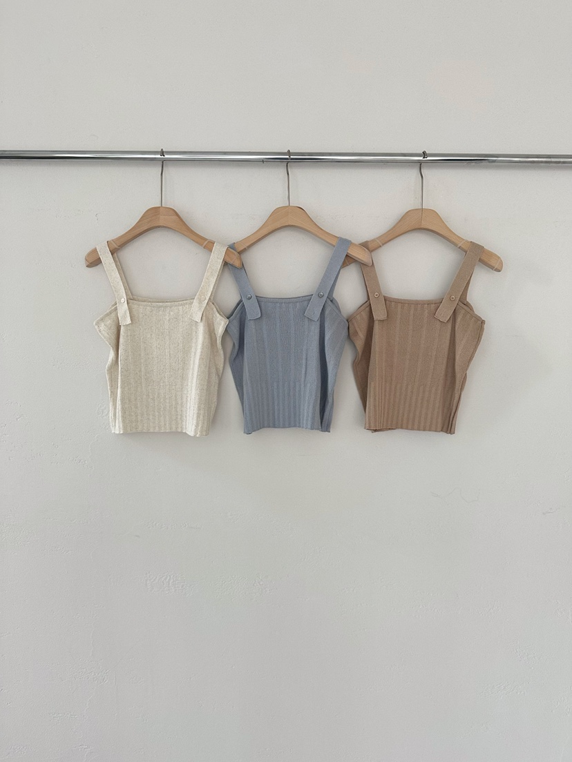 2ND GATE韓國代購女士新品休閑時尚職業人氣26春夏吊帶背心2ND GATE吊帶/背心