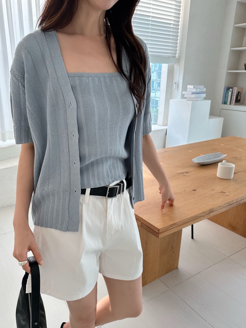 2ND GATE韓國代購女士新品休閑時尚職業人氣26春夏吊帶背心2ND GATE吊帶/背心