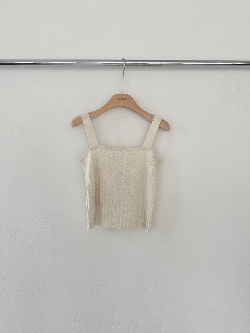 2ND GATE韓國代購女士新品休閑時尚職業人氣26春夏吊帶背心2ND GATE吊帶/背心圖色1