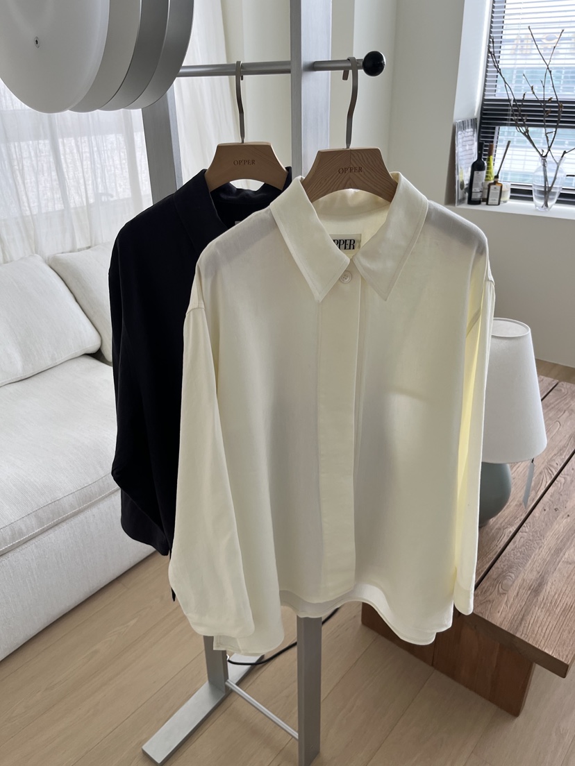 OP PER韓國直郵女裝新款休閑真品人氣推薦職業熱賣夾克亞麻OPPER-simplebeige夾克