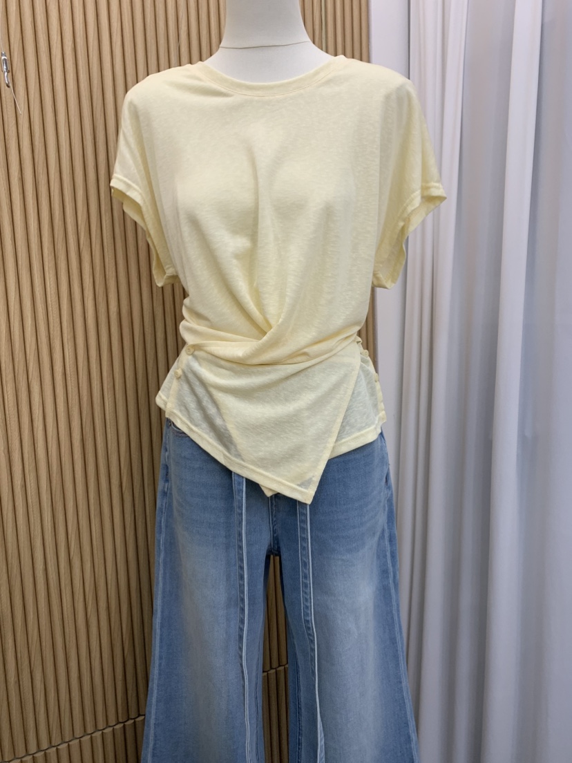 DARAK東大門實拍女裝新款26春夏人氣熱賣休閑時尚真品T恤DARAKT恤