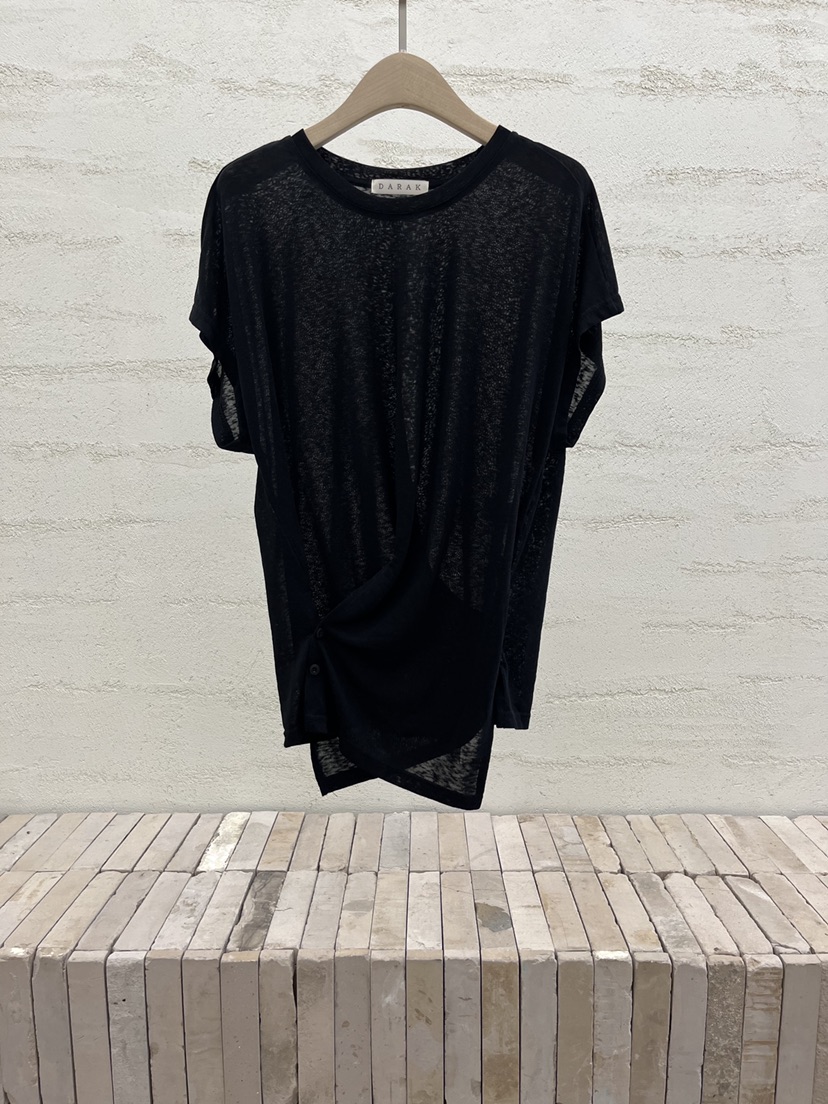 DARAK東大門實拍女裝新款26春夏人氣熱賣休閑時尚真品T恤DARAKT恤圖色2