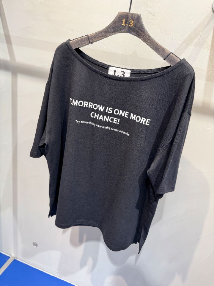 1.3韓國直郵女裝新款人氣時尚熱賣真品休閑推薦26春夏T恤1.3T恤