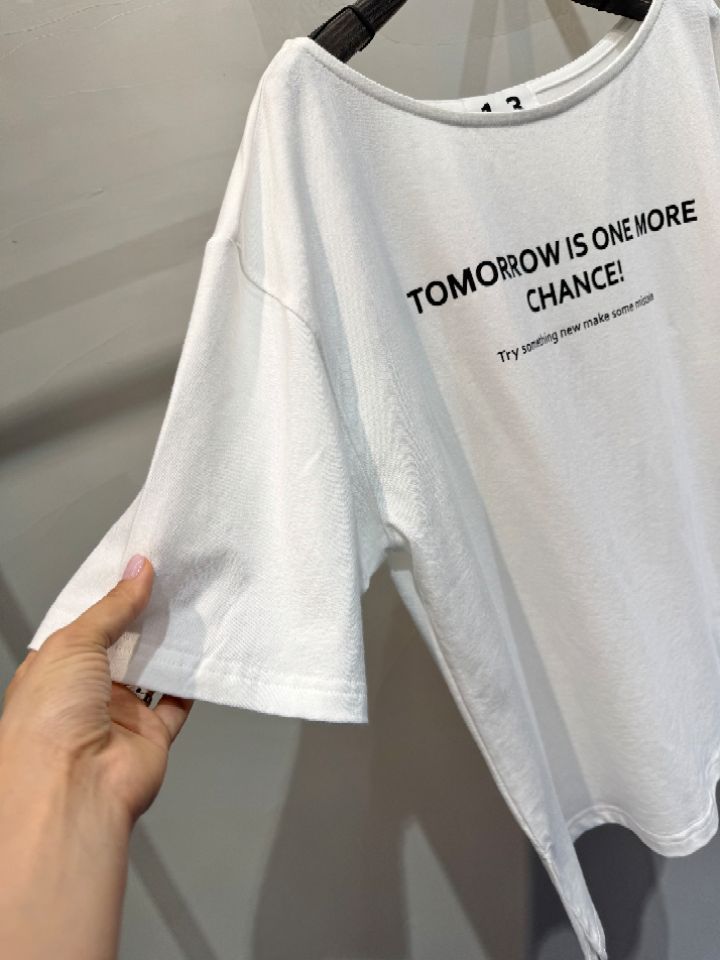 1.3韓國直郵女裝新款人氣時尚熱賣真品休閑推薦26春夏T恤1.3T恤