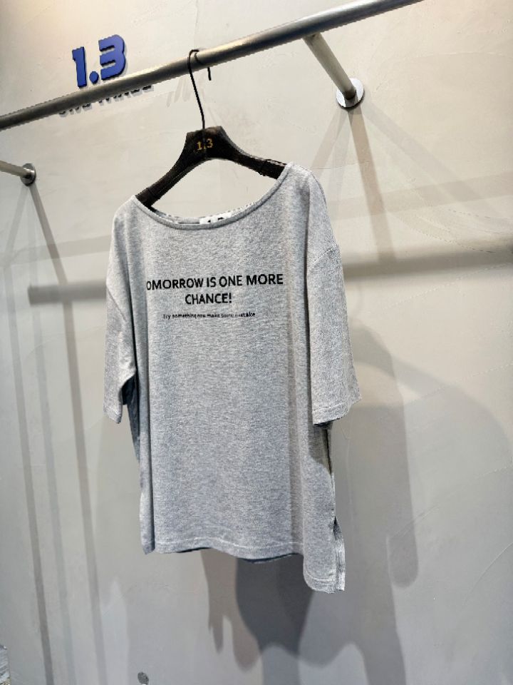1.3韓國直郵女裝新款人氣時尚熱賣真品休閑推薦26春夏T恤1.3T恤