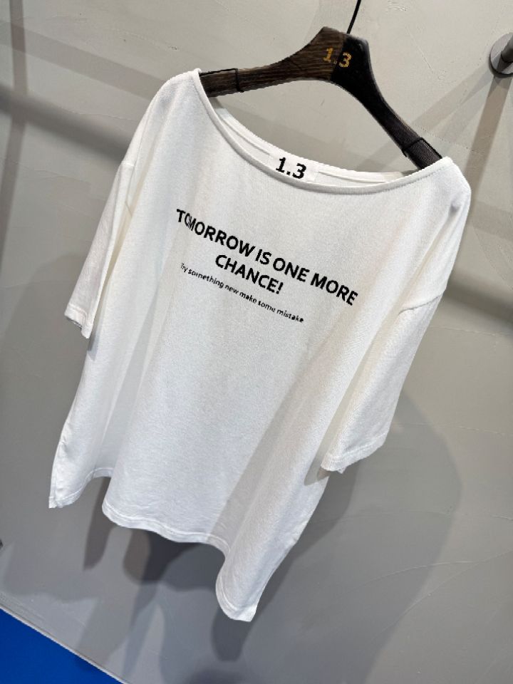 1.3韓國直郵女裝新款人氣時尚熱賣真品休閑推薦26春夏T恤1.3T恤
