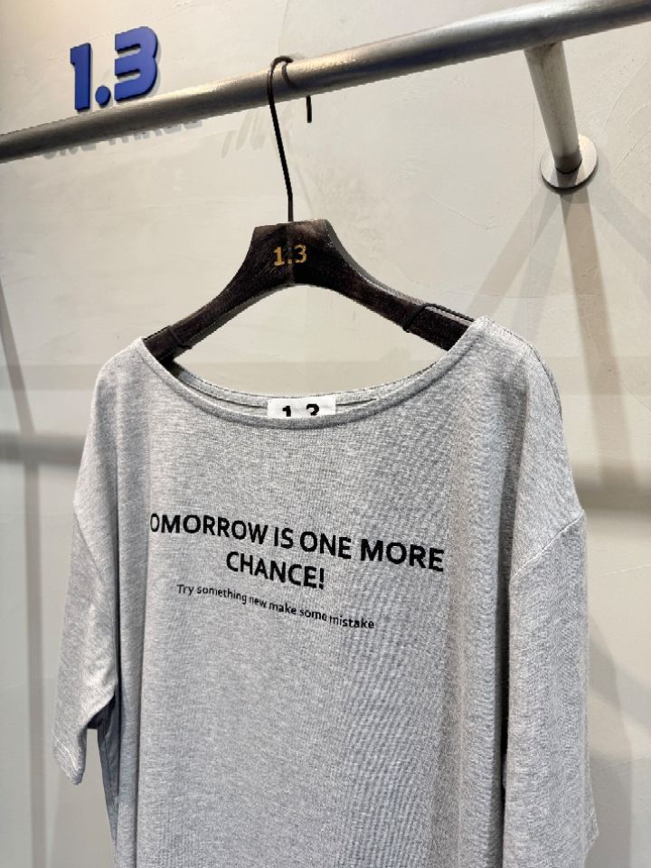 1.3韓國直郵女裝新款人氣時尚熱賣真品休閑推薦26春夏T恤1.3T恤