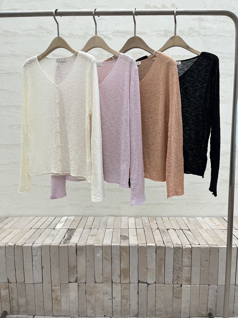 DARAK韓國直郵女裝新品真品26春夏熱賣推薦時尚針織衫開衫DARAK針織衫