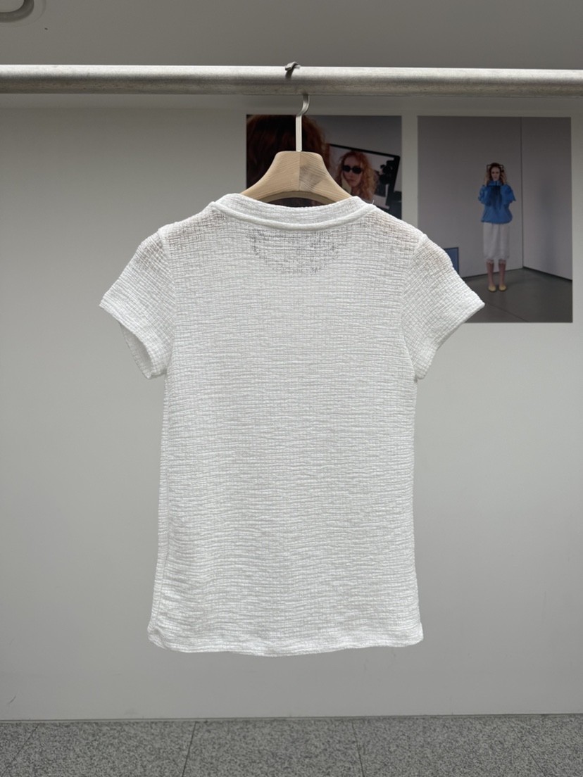 MADE-P東大門實拍女士新款職業推薦人氣真品26春夏T恤亞麻布MADE-PT恤