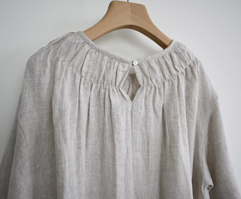 OP PER韓國直郵女士新品26春夏推薦熱賣時尚襯衫蕾絲衫褶皺OPPER-simplebeige襯衫/蕾絲衫