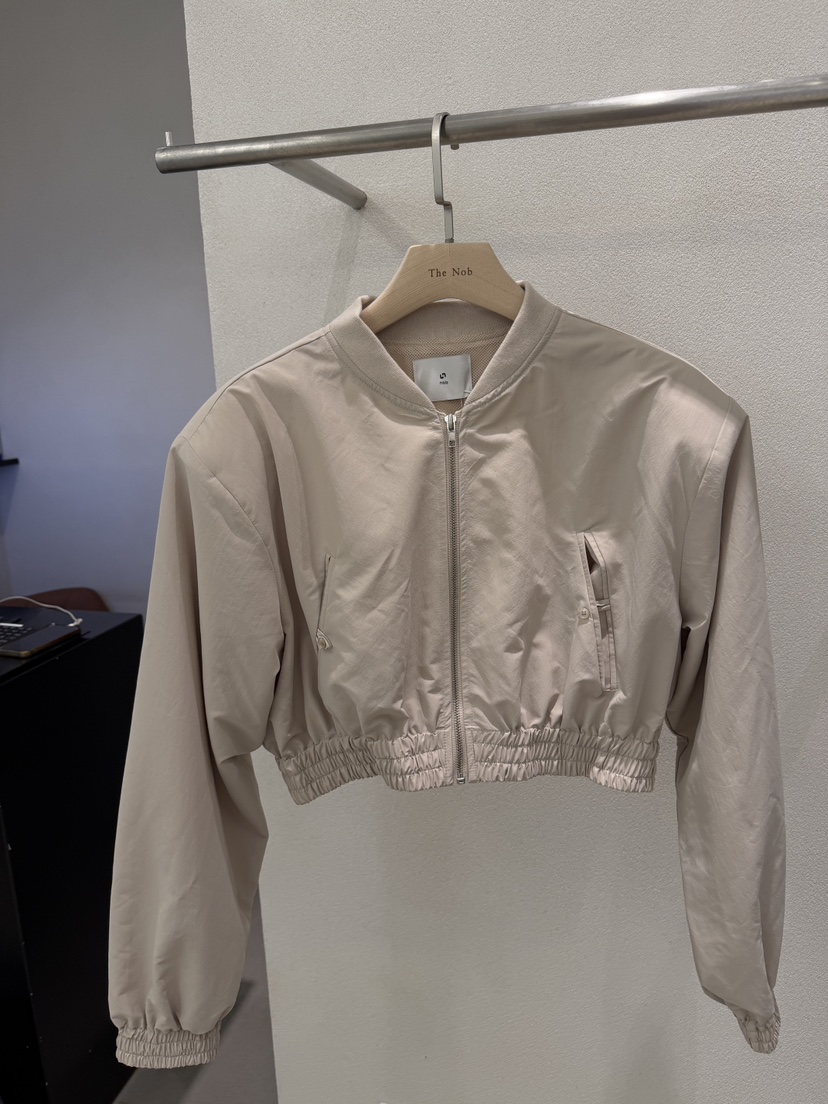 NOB東大門直郵女裝新款真品推薦熱賣休閑人氣職業夾克拉鏈The Nob夾克圖色1