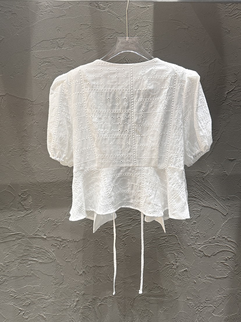 BLACK RIBBON-A東大門代購女裝新品休閑推薦襯衫蕾絲衫BLACK RIBBON-A襯衫/蕾絲衫