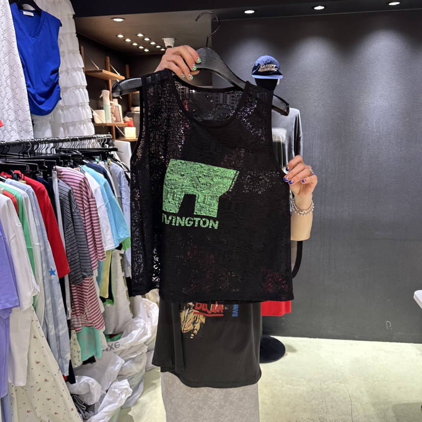 CHAVI韓國代購女裝新品推薦人氣時尚休閑真品26春夏吊帶背心CHAVI吊帶/背心圖色2